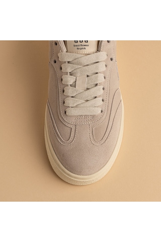 Taupe Sneaker Günlük Erkek Earth Haıry Suede Garden Of God Taba