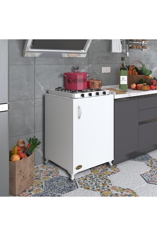 Kenzlife ocak dolabı hoşseda byz 85*60*56 hazır mutfak klasik set