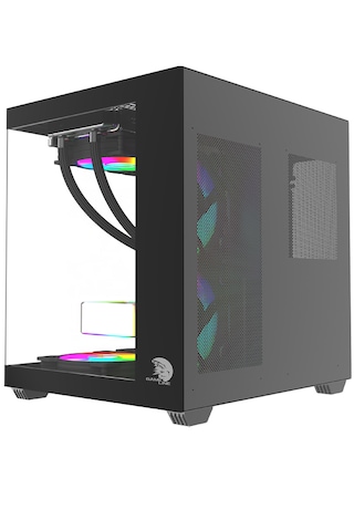 Gameline Hıper V1 3x Rgb Fanlı Usb 3.0 Gaming Bilgisayar Kasası Siyah