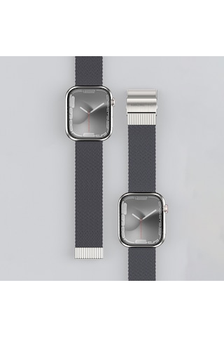Watch 38mm Amazingthing Titan Weave 2.seri Sport Örgü Kordon Gri