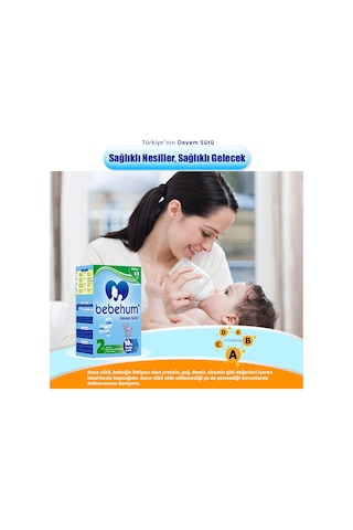 Bebehum 2 No Devam Sütü 6-9 Ay 800 Gr X 2 Adet