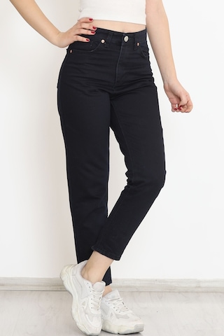 Mokashopin - Boyfriend Kot Pantolon Koyulacivert - 11917.1431. 001