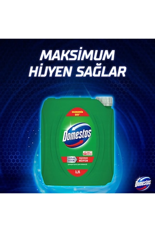 Domestos Çamaşır Suyu Çam Ferahlığı 3240 Ml X2 Diğer