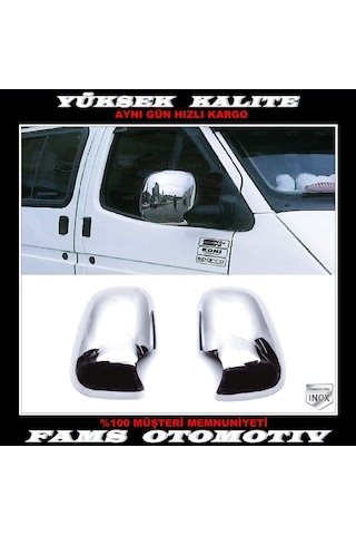 Ford Transit Krom Ayna Kapağı 2 Prç. 1991-2000 P. Çelik