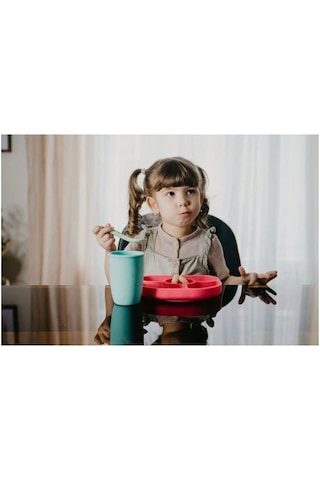 Bblüv Spoön Silikon 5'li Kaşık Seti Pembe Çok Renkli