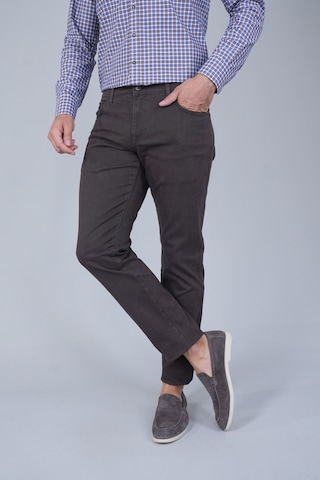 Bisse Kahve Gabardin Pamuklu 5 Cepli Spor Pantolon Pns24k24004 D11 Kahverengi