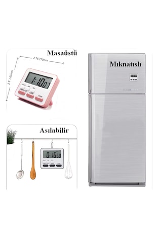 Zk-2206 Mıknatıslı Kronometre İleri Ve Geri Sayım Özellikli