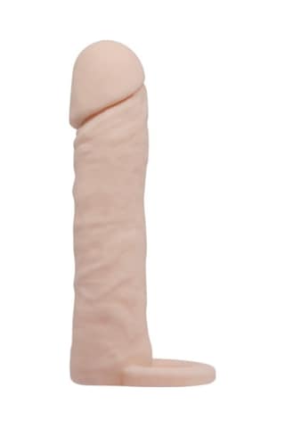 Hızlı Express Pretty Love Extended 4 Cm Dolgulu Realistik Uzatmalı Penis Kılıfı