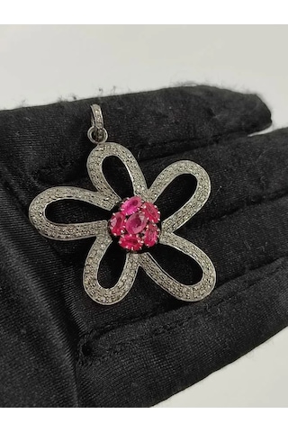 Allahverdi Türkmen Yakut Elmas Kolye Ucu 223