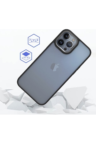 Zore Apple iPhone 13 Pro Max Uyumlu Omsy Flora Kılıf-kırmızı