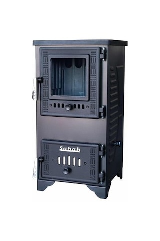Sabah S102D Mini Şömine Soba Odun Kömür Sobası