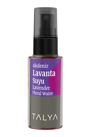 Talya Akdeniz Lavanta Suyu %100 Saf Doğal ve Katıksız Sprey Şişe Ferahlatıcı Etkili Tonik 50 ML