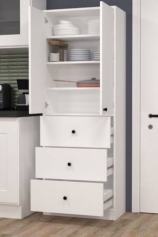 Güneş 3 Çekmeceli 2 Kapaklı Mutfak Dolabı