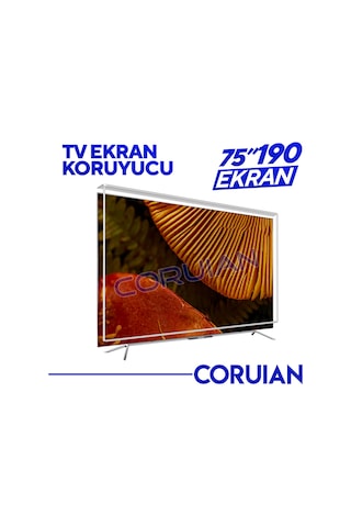 Coruian 75" 190 Ekran TV Ekran Koruyucu