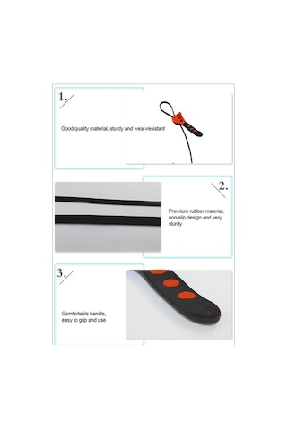 Pazly Çok Amaçlı Lastik Kayışlı Anahtar - Otomotiv, Musluk Açma Aleti Siyah, Kauçuk, 100mm/150mm Ayarlanabilir Siyah