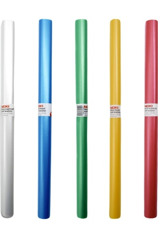 Noki 40 CM x 2 M Rulo Kaplık Defter Kabı 5 Renk Set