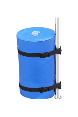 Yifomall Pvc Kumaşlı 20l Mavi Çadır Sabitleme Sandalyesi - Rüzgar Direnci İçin Su/demir Dolgulu Sandık Mavi