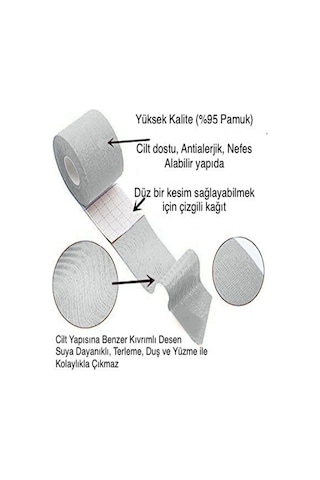 Göğüs Meme Bandı, Meme Dikleştirici Bant, Meme Kaldırıcı Ten Rengi-9017465945068 Ten Rengi