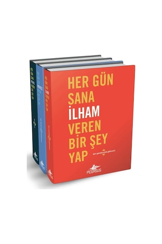 Her Gün Bir Şey Yap Serisi Takım Set (3 Kitap)