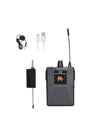 Yifomall Kablosuz Mikrofon Sistemi - Dslr, Akıllı Telefon Ve Hoparlör Uyumlu, 50m Menzilli, Gürültü Azaltmalı, Taşınabilir