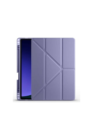 Samsung Uyumlu Galaxy Tab S10 Lite s10 Fe s9 10.9 Manyetik Standlı Kalem Bölmeli Kılıf Kapaklı