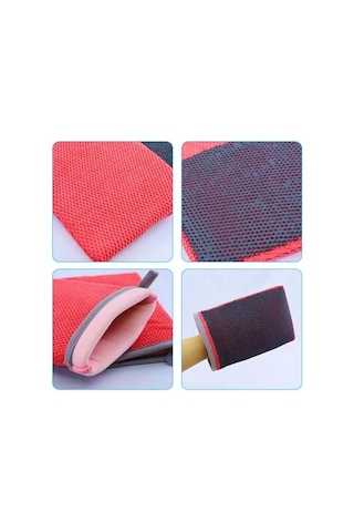 Tr Yüzey Temizleyici Kil Eldiveni Kırmızı Zift Böcek Reçine Temizleyici 21x16 Cm