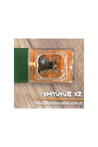 Büyüteç - 5x Büyütme Kapasitesi, Kolay Taşıma İçin Tasarlandı