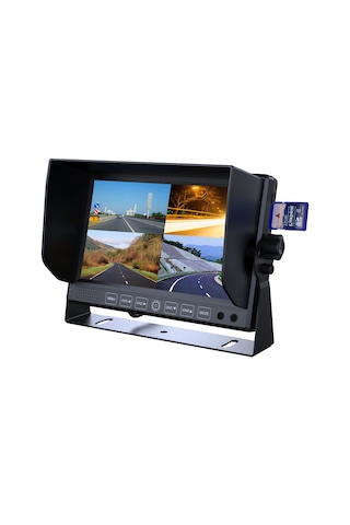 UNIQUE UQ-M7012M QDV Kayıtlı Kamera Sistemi ( Monitör+4 Kamera)