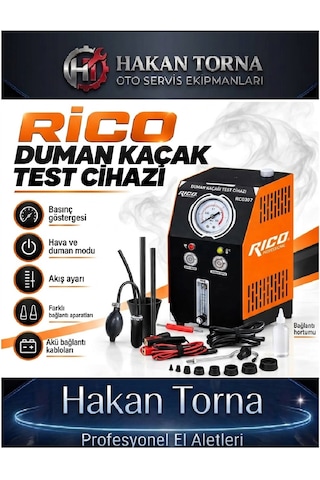 Rico Duman Kaçak Test Cihazı