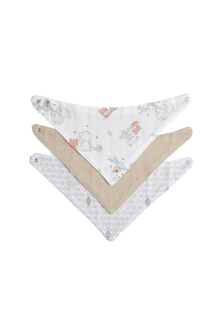 Gezenbebe Hero 3'lü Bebek-çocuk Fular Önlük Seti Çok Renkli