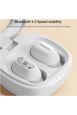 Lenovo XT62 Kulaklık Bluetooth 5.3 Kablosuz Kulak içi Kulaklık HD