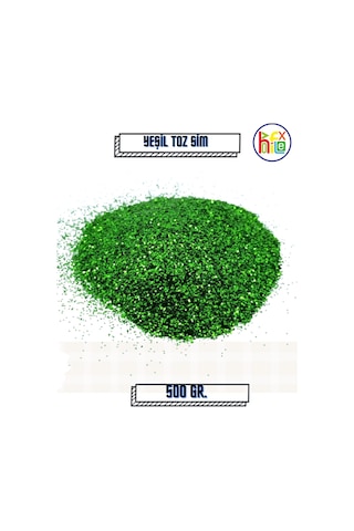 Toz Sim Yeşil Renk 500 Gr