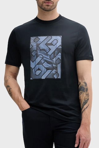 Boss Erkek T Shirt 50538438 404 Lacivert Lacivert