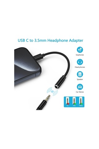 1 Paket Usb C - Kulaklık Adaptörü