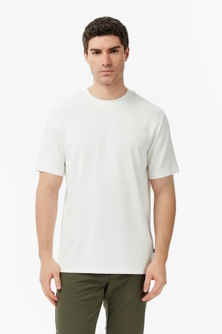 Nautica Erkek Beyaz Regular Fit T-shirt-14592