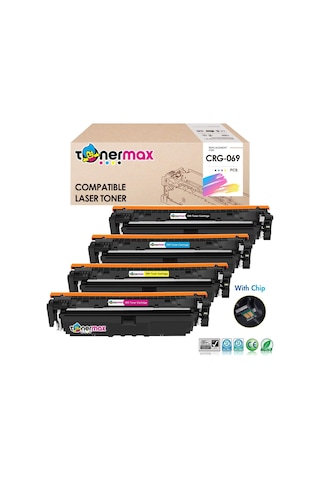 Canon Crg-069 Uyumlu Toner Takım- Çipli / 5094c002 /lbp673cdw /mf752cdw /mf754cdw