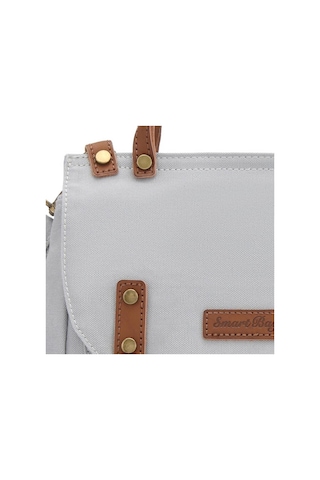 Smart Bags Kanvas Kadın El Çantası Smk Kn-1327 Açık Gri