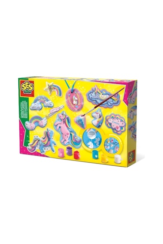 Ses Creative Kalıba Dök Ve Boya - Unicorn - Simli