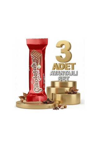 Afia Çikolatalı Sütlü Gofret 3x35 Gr