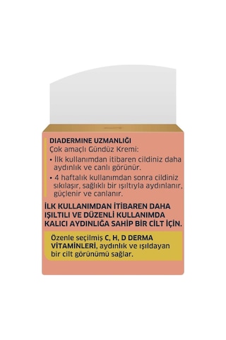 Diadermine Expert Active Glow Sıkılaştırıcı Gündüz Kremi 50  ML