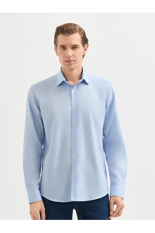 Karaca Erkek Slım Fıt Gömlek-açık Mavi 11.25w.04.012 Açik Mavi