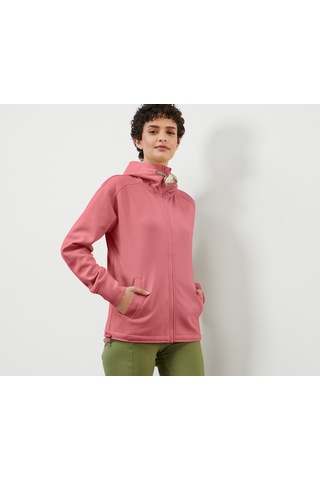 Tchibo Kadın Kapüşonlu Sweat Ceket, Gül Kurusu - S Pembe