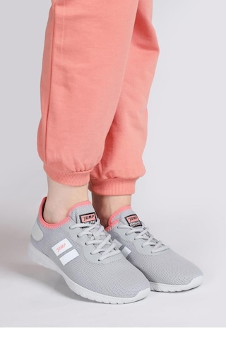 Jump 24853 Gri-somon Pembe Comfort Casual Anatomik Spor Ayakkabı 001