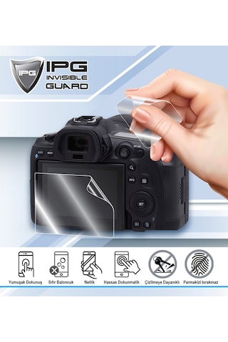Canon Powershot V10 Vlog Camera İle Uyumlu Ipg Ekran Koruyucu 2 Adet