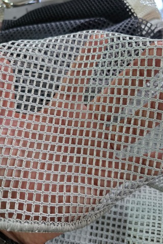 Gri Lüx File Tül Perde Ekstraforlu Kornişli Rustik Düz Dikim Pilesiz Bambu Kedi Filesi Gri