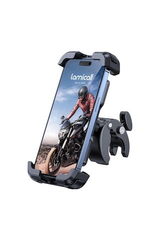 Lamicall Motosiklet Ve Bisiklet Telefon Tutucu Hizli Takilir Bp07