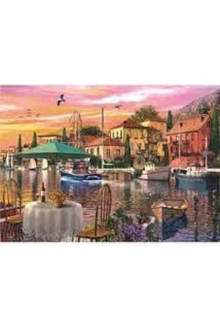 Anatolian 3000 Parça Puzzle Limanda Günbatımı