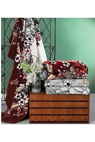 Mink Lacasa Çift Kişilik Battaniye (200x240)-1091 Kahve