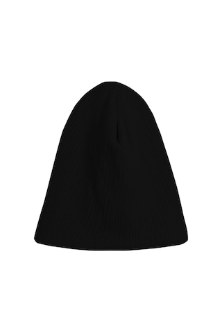 Luess Çocuk Unisex Fitilli Kışlık Bere Siyah