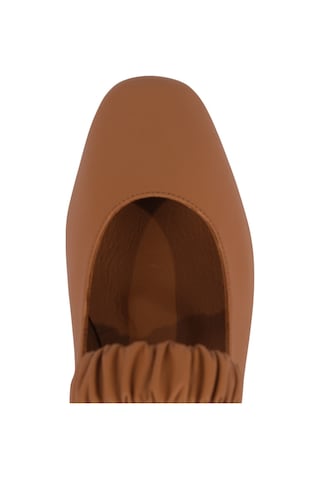 Napa Shoes Kadın Kare Burun Lastkli Bantlı Rahat Taban Babet Ayakkabı Napa-aes19214 165